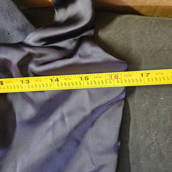 Thread Midnight Square Neck Satin Gown Size M NWT Formal Holiday Party Event - Picture 8 of 9